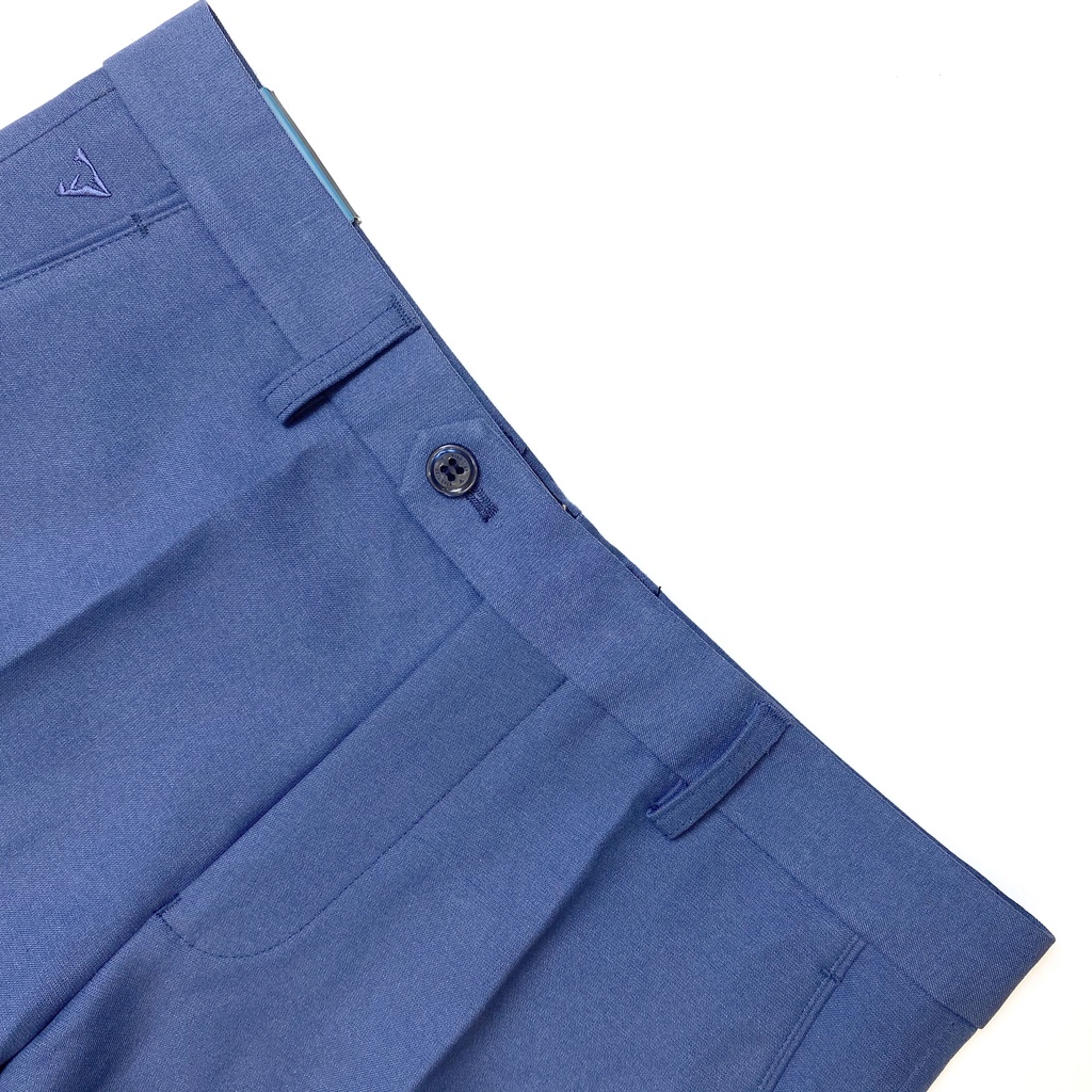 Quần Tây Nam 0 ly Slim Fit Vĩnh Tiến Vải Giãn Nhẹ 425 - Màu Trơn