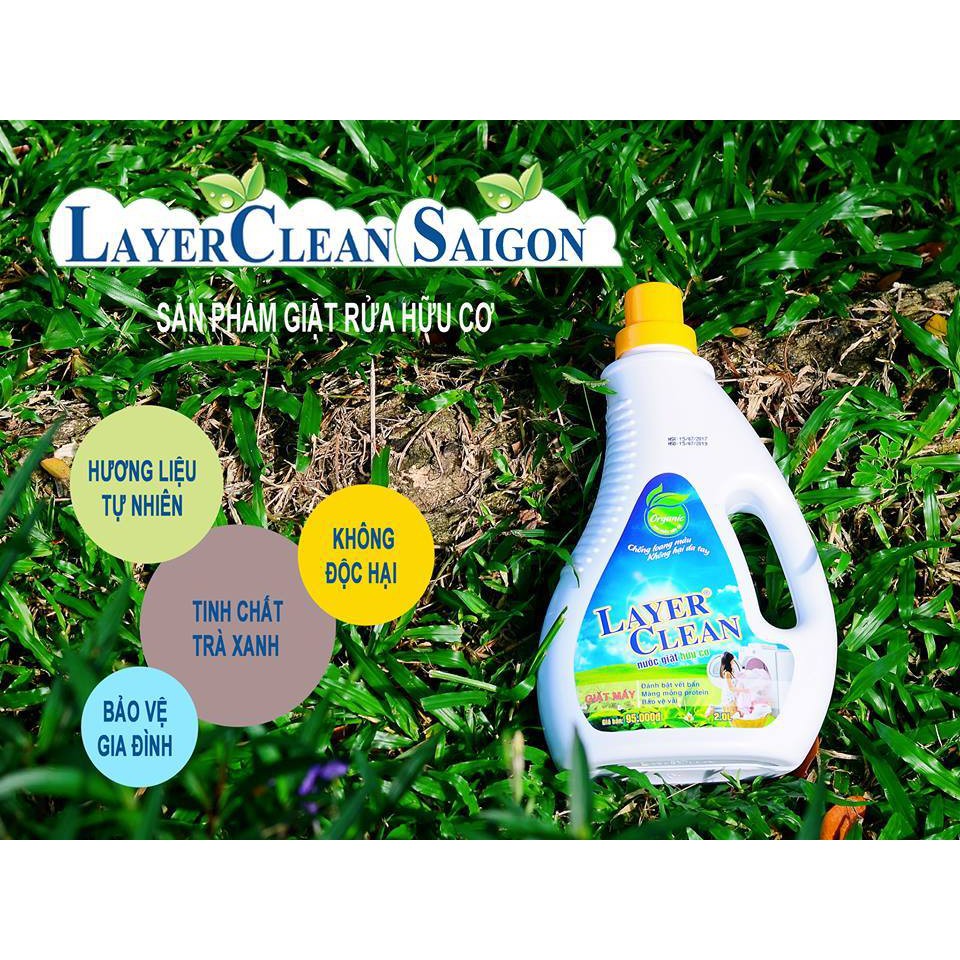 NƯỚC GIẶT HỮU CƠ LAYER CLEAN 300ml