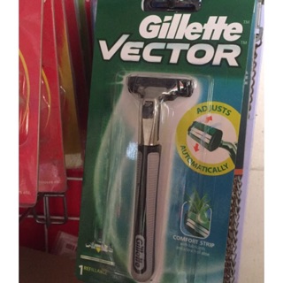 Hot!{Hot}Dao cạo râu 2 lưỡi kép Gellette Vector Sale sốc