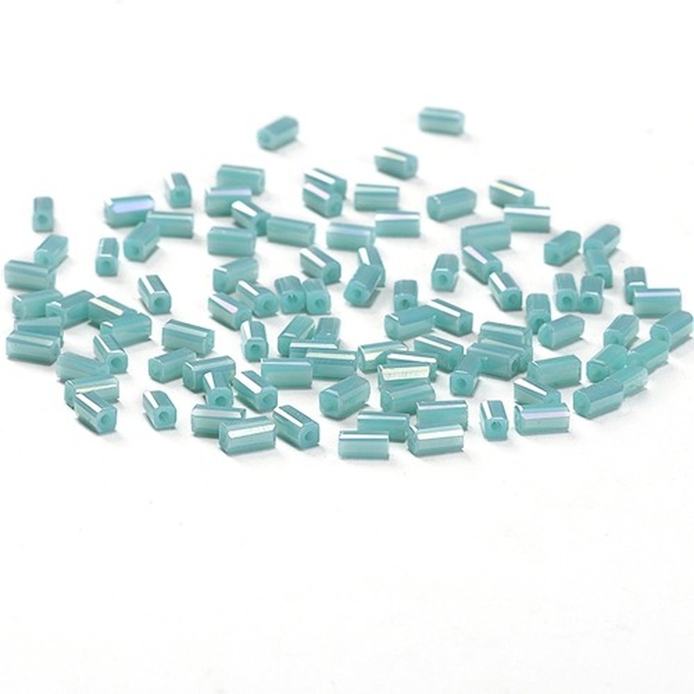 Set 50 Hạt Pha Lê Vuông 2 * 4mm Làm Trang Sức c-3