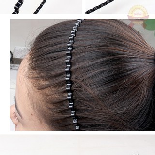 Bờm tóc nam nữ tóc gọn gàng gọng sắt