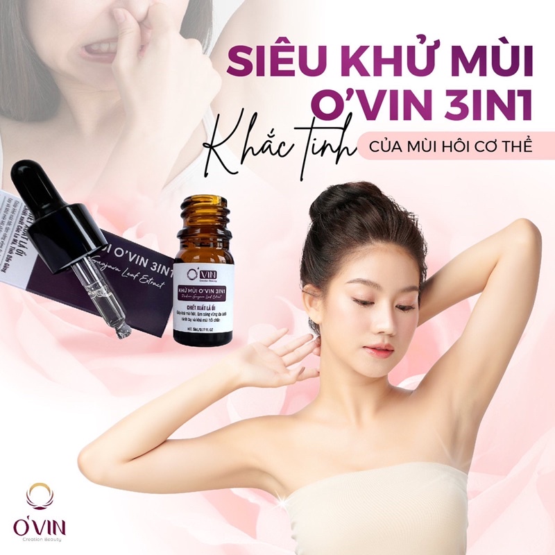 Serum Khử Mùi Hôi Nách Ovin