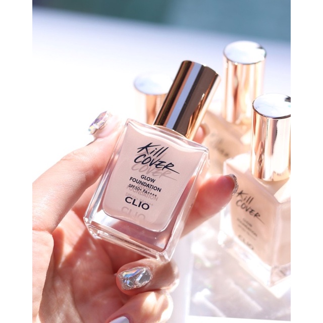 Kem nền Clio Kill Cover Glow Foundation siêu căng bóng | BigBuy360 - bigbuy360.vn