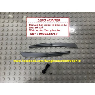 Phụ kiện Lego : Combo 2 Lưỡi đao + 1 chốt ( chuôi cầm tay )  - moc Vũ Khí cho Thanos