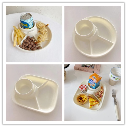 Khay Đựng Thức Ăn/ Món Tráng Miệng/ Món Tráng Miệng Mini Dành Cho Trường Học/Văn Phòng