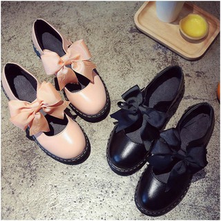 giày lolita gắn nơ