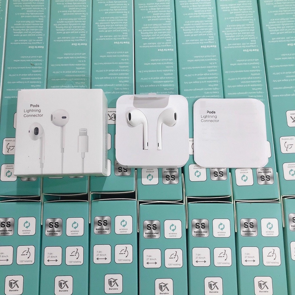 ⚡Mới⚡Tai nghe lightning cho ip7 đến 13pro max - KHÔNG CẦN KẾT NỐI BLUETOOTH