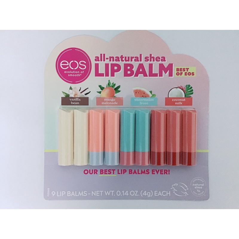 Set son dưỡng môi EOS lip balm đủ mùi SĂN SALE