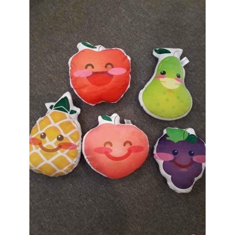 Set 5 gối trái cây 3D