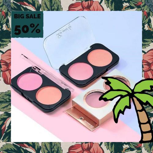 Hộp 2 ô Phấn má Hồng Lameila nội địa sỉ rẻ mềm mịn chuẩn màu lâu trôi sỉ rẻ matte blush | BigBuy360 - bigbuy360.vn