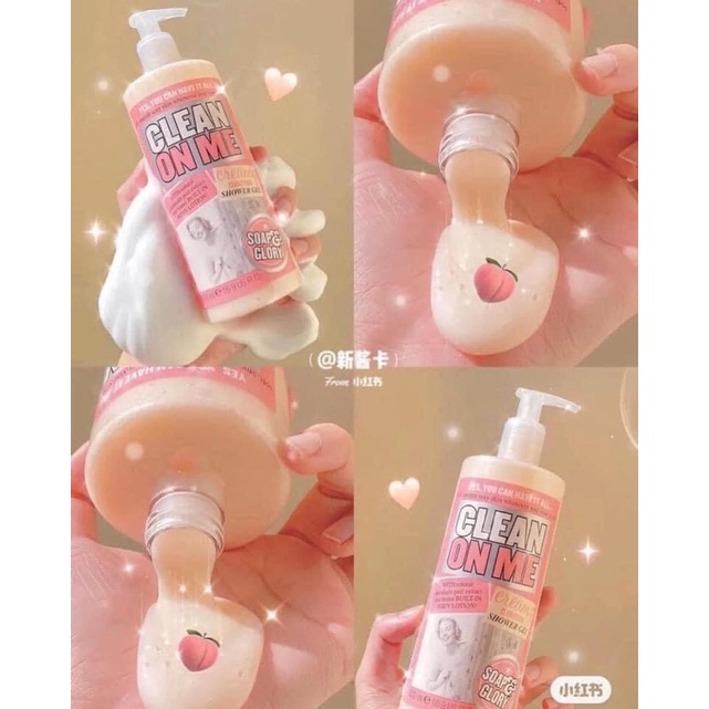 SỮA TẮM SOAP & GLORY CLEAN ON ME 250ML