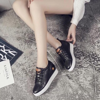 Giày độn đế buộc dây 5 phân