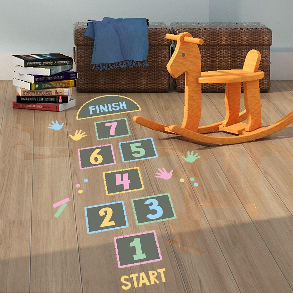 Sticker Dán Tường Họa Tiết Hoạt Hình Chống Thấm Nước Tiện Dụng