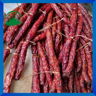Lạp xưởng hun khói Tây Bắc, lạp sườn nạc gói 500gr