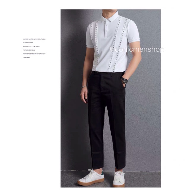 [ICONICMEN'S] Áo thun nam cao cấp họa tiết nổi bật