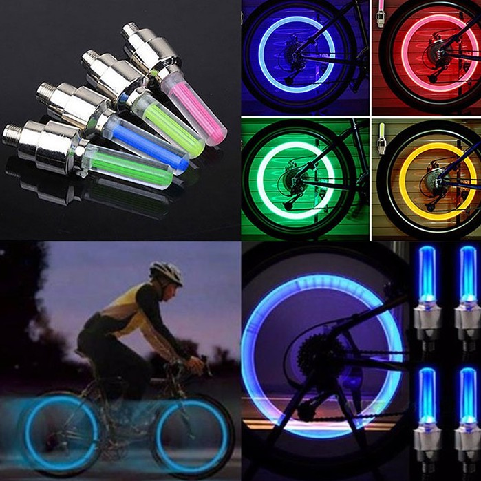 Đèn LED neon gắn bánh xe đạp/xe máy