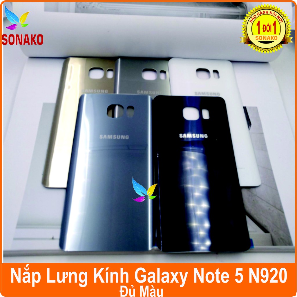 Nắp Lưng Kính Galaxy Note 5 N920