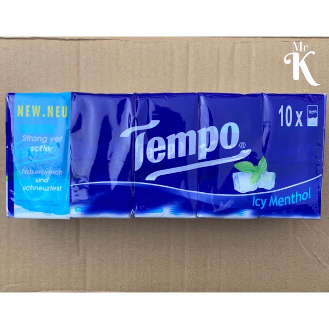 10 GÓI KHĂN GIẤY BỎ TÚI TEMPO