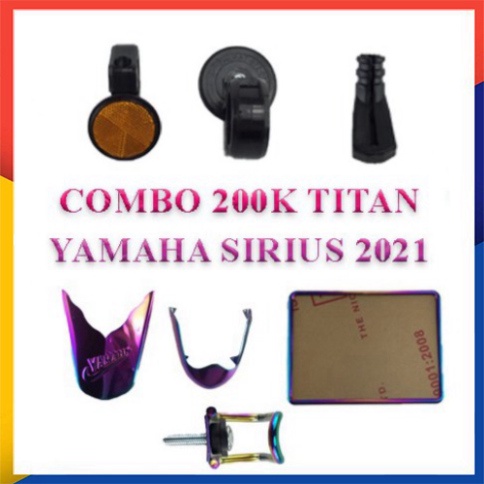 Yamaha Sirius 2021 - Bộ Trang Trí 5 Món Hàng Đẹp