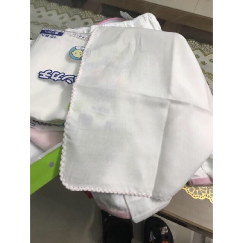 Khăn Sữa Xuất Nhật ChuChu ( Túi 10 Chiếc), khăn lau cho bé