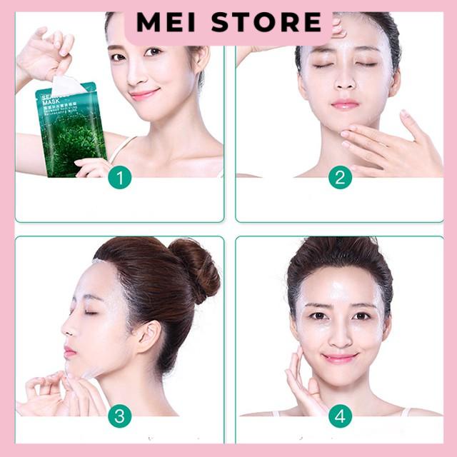 Mặt Nạ Tảo Biển Seaweed Mask Hanmj
