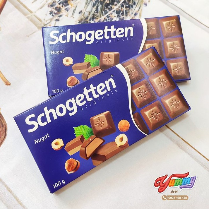 Chocolate Schogetten Nugat