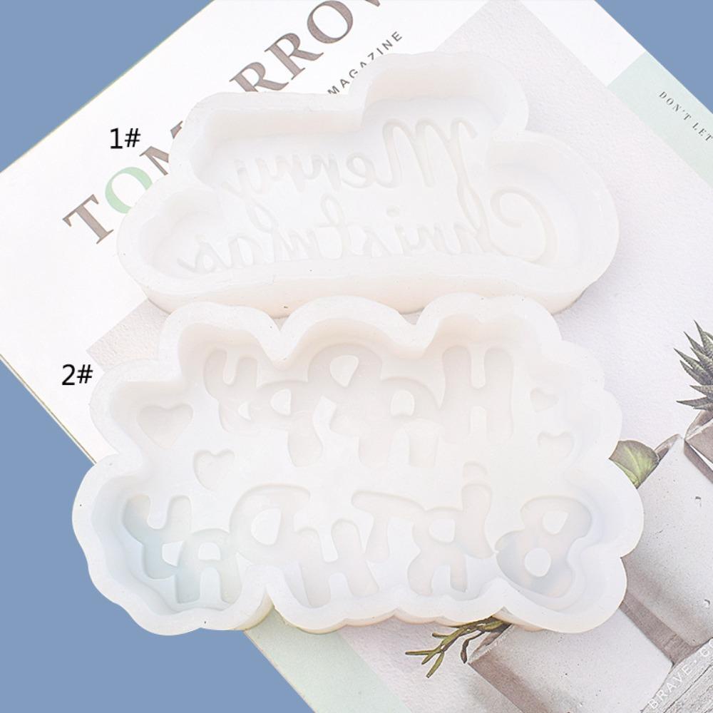 Khuôn Silicone Tạo Hình Làm Xà Phòng / Nến Hình Giáng Sinh