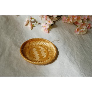 Đế lót ly mây tre đan - Bamboo saucer, bamboo coaster, bamboo cup holder