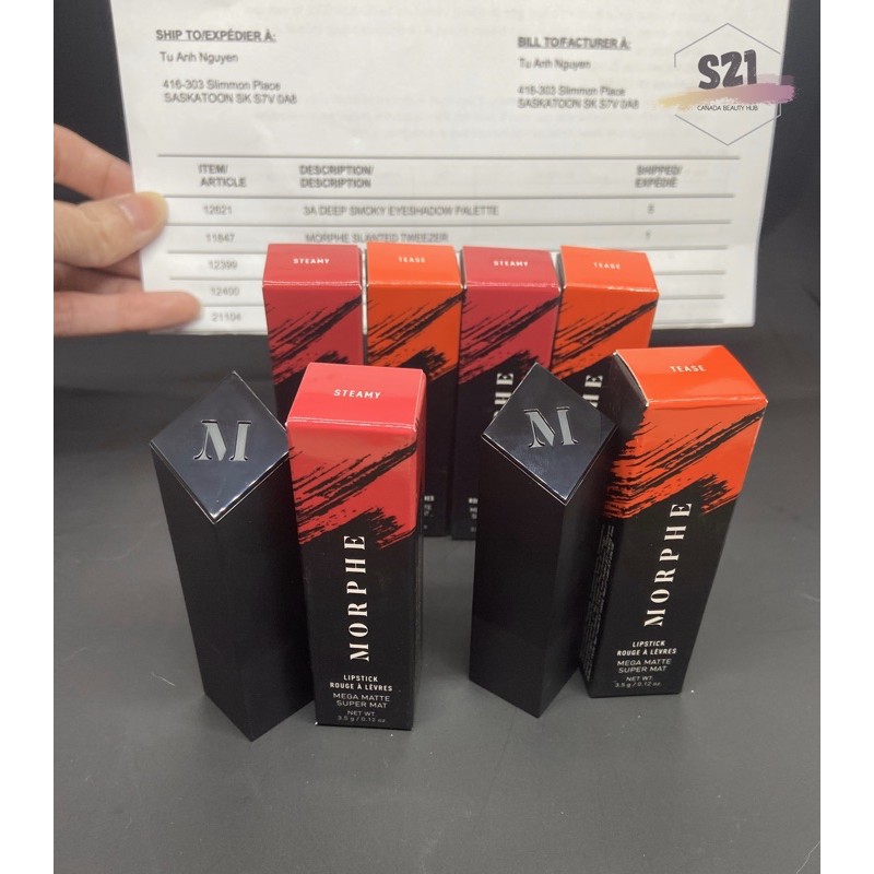 Son Thỏi Lì Morphe Mega Matte Super Mat Lipstick