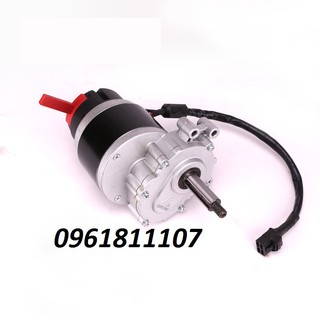 Động cơ giảm tốc 24v 250w 350w có khóa điện, motor giảm tốc xe lăn điện 24V, motor xe lăn điện