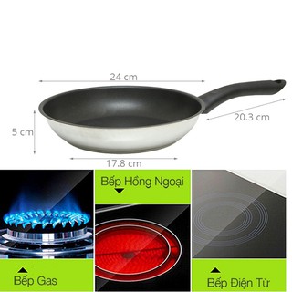 Chảo chống dính ceramic Kitchinox - 24 cm