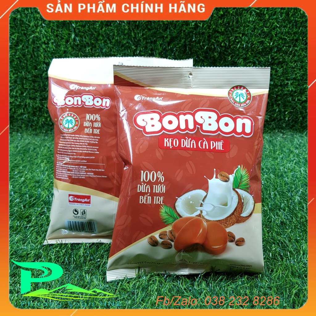 Kẹo Dừa Cà phê Bon Bon Tràng An 188g