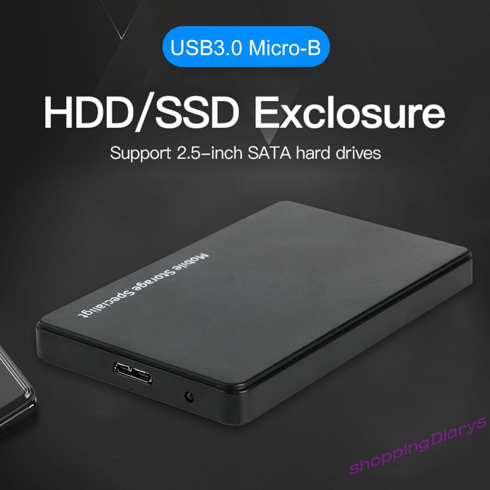 Hộp Đựng Ổ Cứng Ngoài 2.5 Inch Usb 3.0 8tb 6gbps Hdd Ssd Ốp