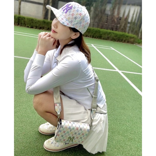 [Chính Hãng] Túi MLB Monogram Rainbow Hoody
