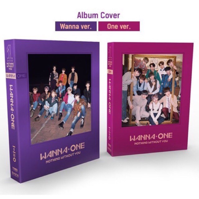 (Order) ALBUM WANNA ONE - NOTHING WITHOUT YOU