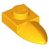Gạch Lego 1 x 1 có giáp, móng / Lego Part 49668: Plate, Modified 1 x 1 with Tooth Horizontal