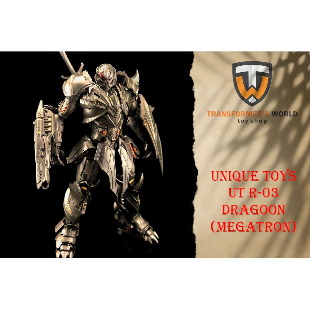 Mô hình UNIQUE TOYS UT R-03 R03 DRAGOON Megatron The Last Knight