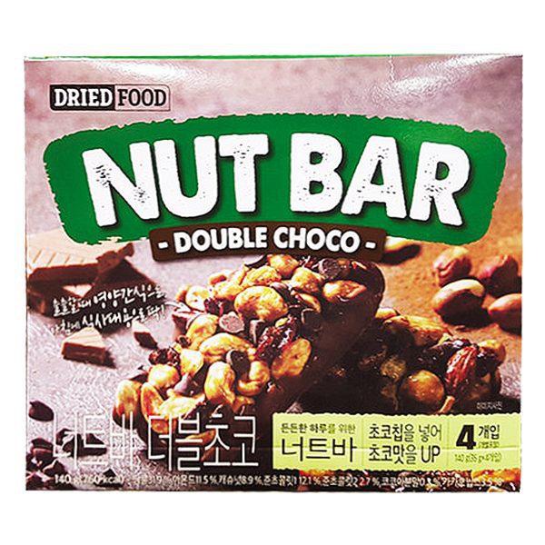 Thanh Ngũ Cốc Dried Food Nut Bar Vị Đậu Phộng, Trái Cây Và Socola 140G