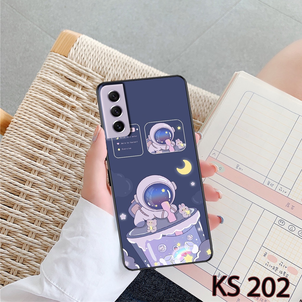 Ốp Samsung S21 - S21 FE -  S21 PLUS - S21 Ultra - Ốp lưng Samsung in hình Vũ trụ Phi hành gia