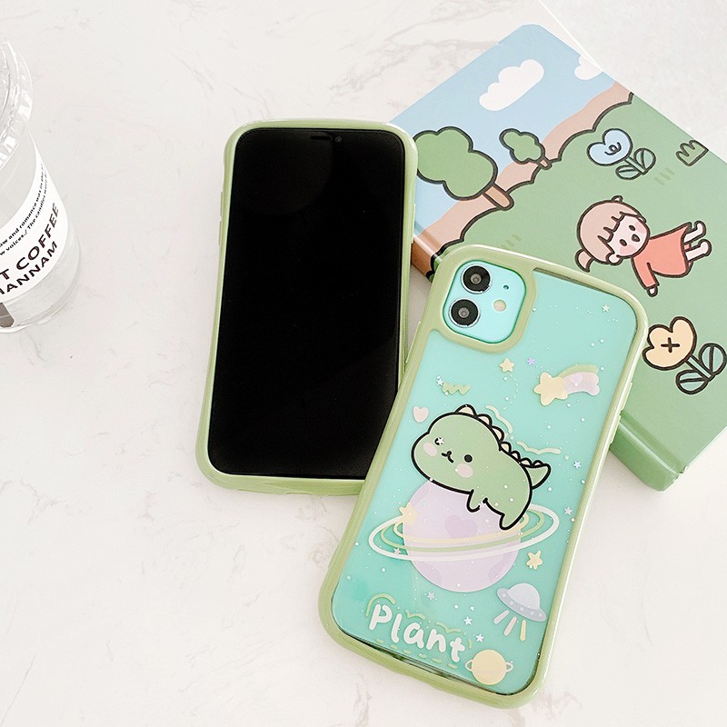 Ốp lưng iphone Dino V2 viền cong 5/5s/6/6plus/6s/6splus/7/7plus/8/8plus/x/xr/xs/11/12/pro/max/plus/promax | BigBuy360 - bigbuy360.vn