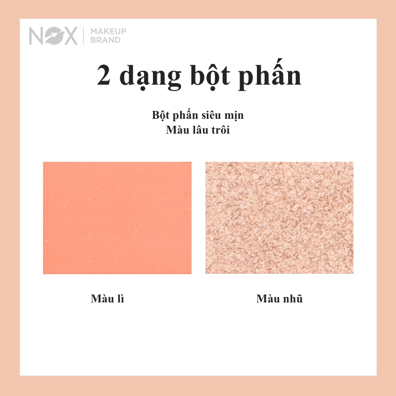 Bảng phấn mắt NOX 8 màu lâu trôi dễ tán cho người mới bắt đầu 14g | BigBuy360 - bigbuy360.vn