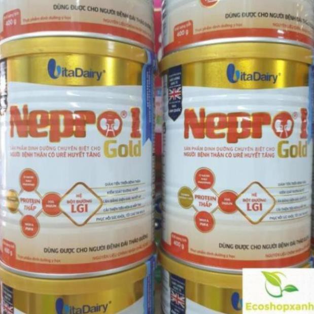 Combo 3 lon Sữa Nepro gold 1 400g/Date mới nhất thị trường T4.2022