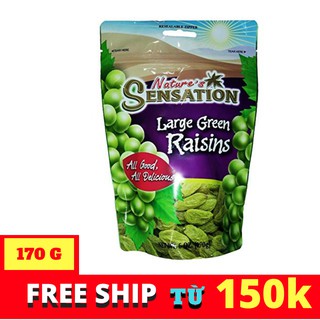 Nho Xanh khô NATURE'S SENSATION 170g