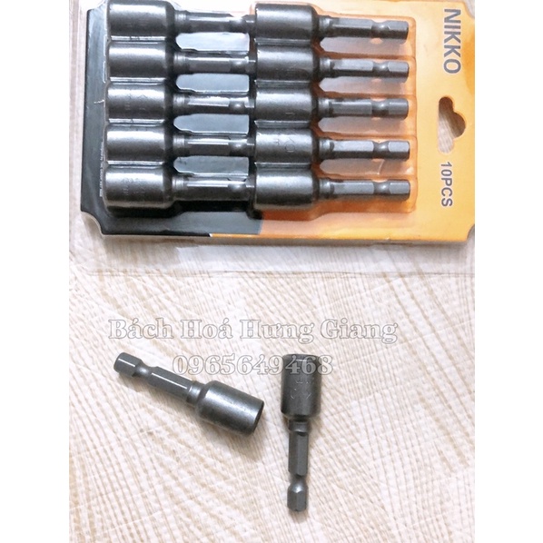 Đầu Chụp Vít Tôn NIKKO 8mm Độ Cứng HCR47-53