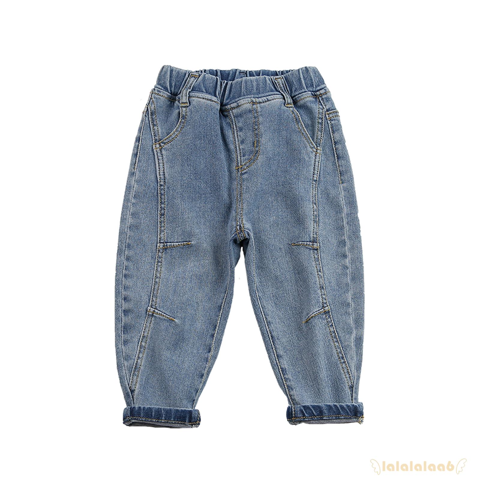 Quần Jeans Dài Thời Trang Cho Bé Gái 6 Tuổi