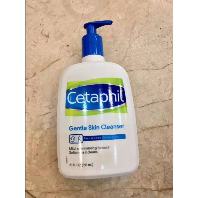 Sữa rửa mặt CETAPHIL Gentle Skin Cleanser 125ml & 591ml . Được Bác Sĩ Da Liễu Khuyên Dùng . Dành cho mọi loại da..