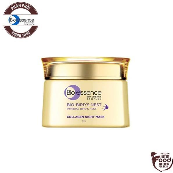 Mặt Nạ Ngủ Dưỡng Da Tinh Chất Tổ Yến Bio-essence Bio-Bird's Nest Collagen Night Mask 50g