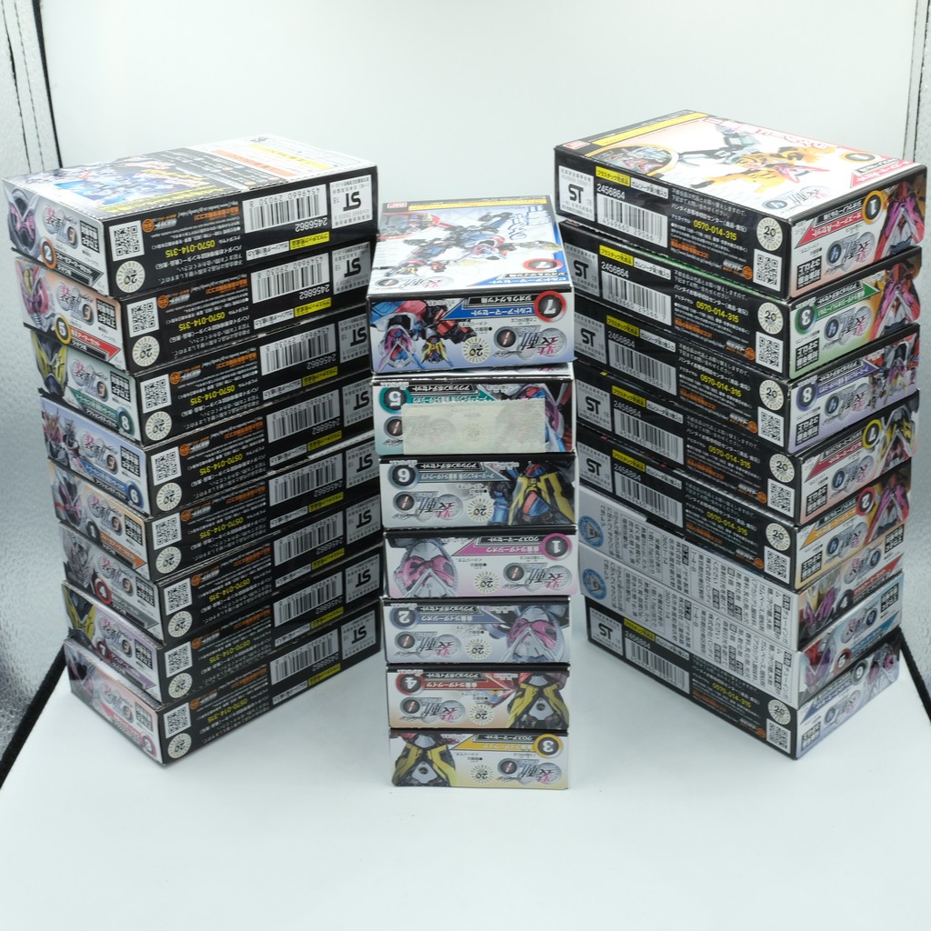 Mô hình SODO Zi-O Full Set. Chính Hãng Kamen Rider So-Do Zi-O. Candy Toys Shokugan SG Zio Hàng new nguyên seal.