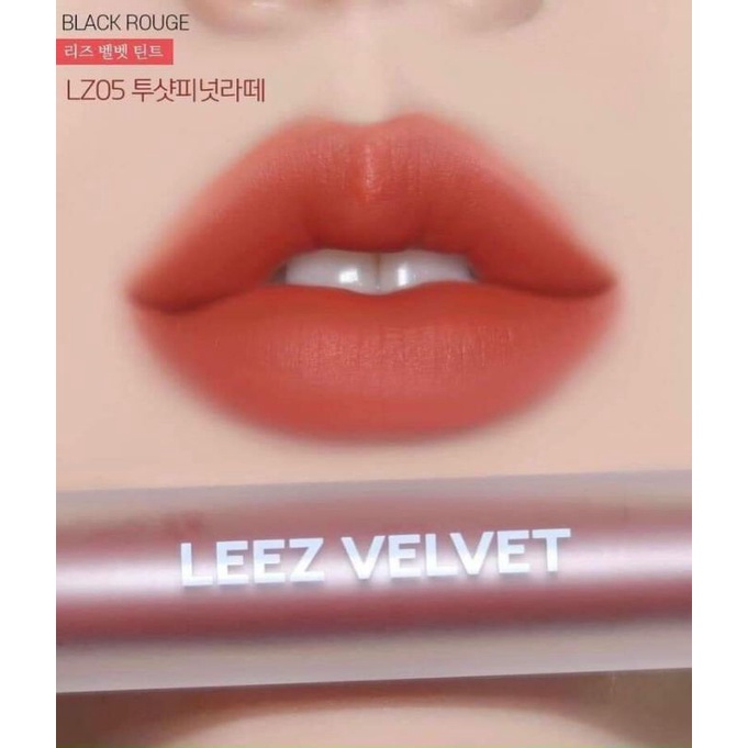Son kem lì black rouge Leez Velvet Tint mẫu mới