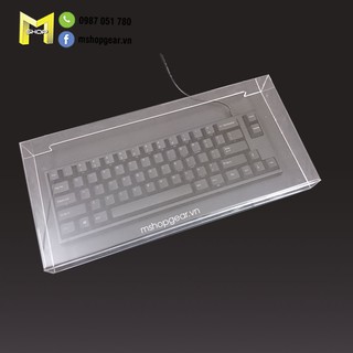 [SALE OFF] Nắp che bụi mica 4 mặt cho bàn phím cơ mini size và TKL